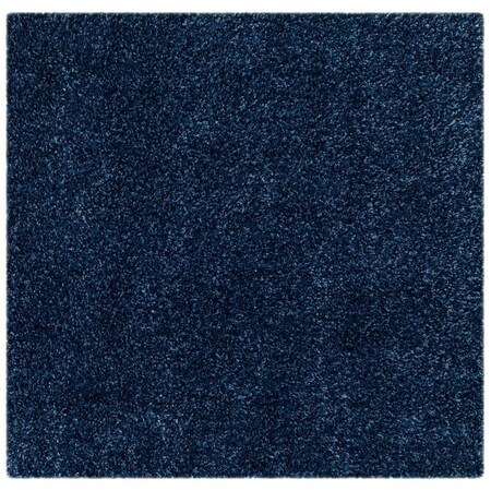 Safavieh Shag Square Rugs, Navy - 4 x 4 ft. SG151-7070-4SQ